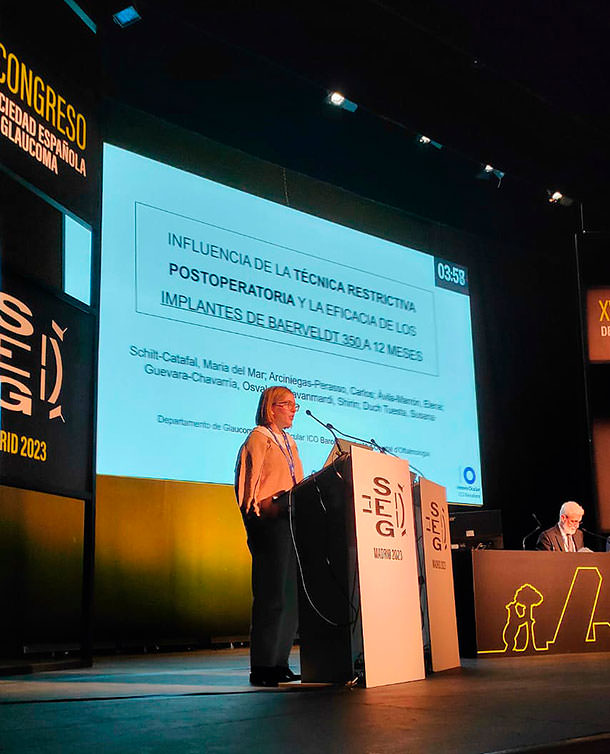 Dra. Maria del Mar Schilt - Glaucoma - SEG 2023