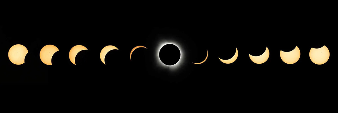 Eclipse solar - paso a paso