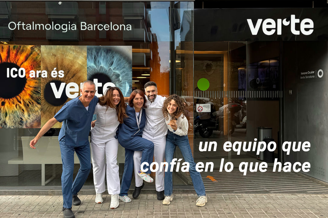 Equipo VERTE Oftalmología Barcelona