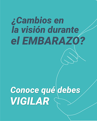 Cambio de visión durante el embarazo