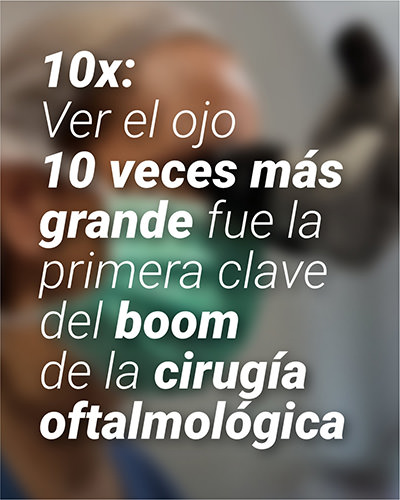 Ojo 10 veces más grande