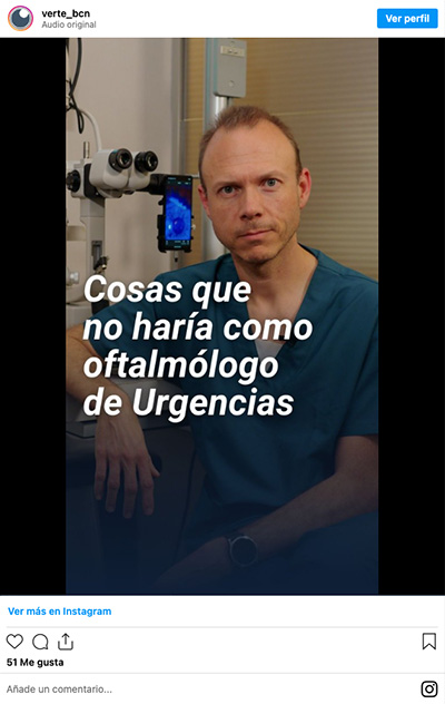 Urgencias - VERTE Oftalmologia Barcelona